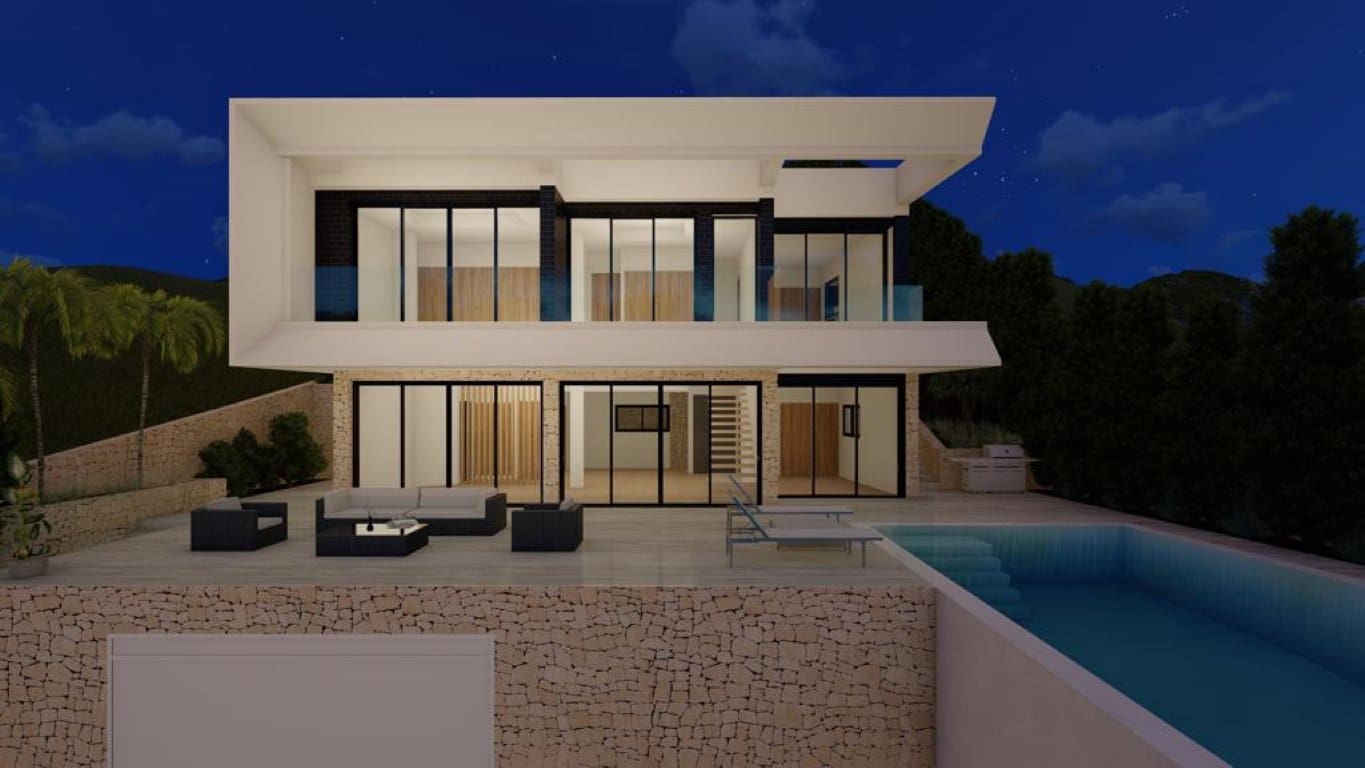 4 bedroom Villa for sale in Altea with pool garage - € 1,760,000 (Ref: 8657440)