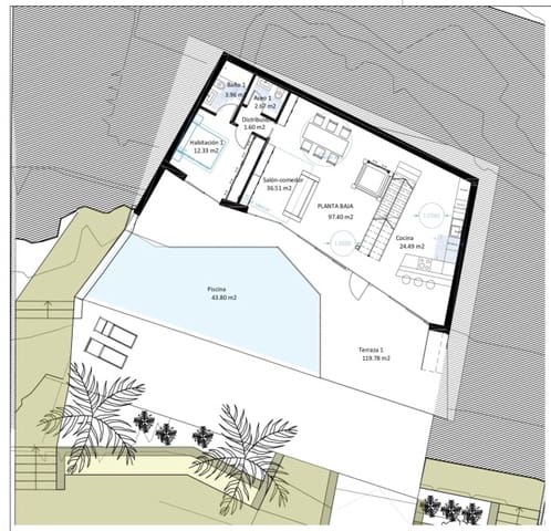 4 quarto Moradia para venda em Benissa com piscina garagem - 2 234 900 € (Ref: 8657469)