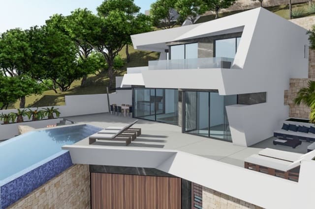 Chalet de 4 habitaciones en Maryvilla, Calpe / Calp en venta con piscina - 1.690.000 € (Ref: 8841001)