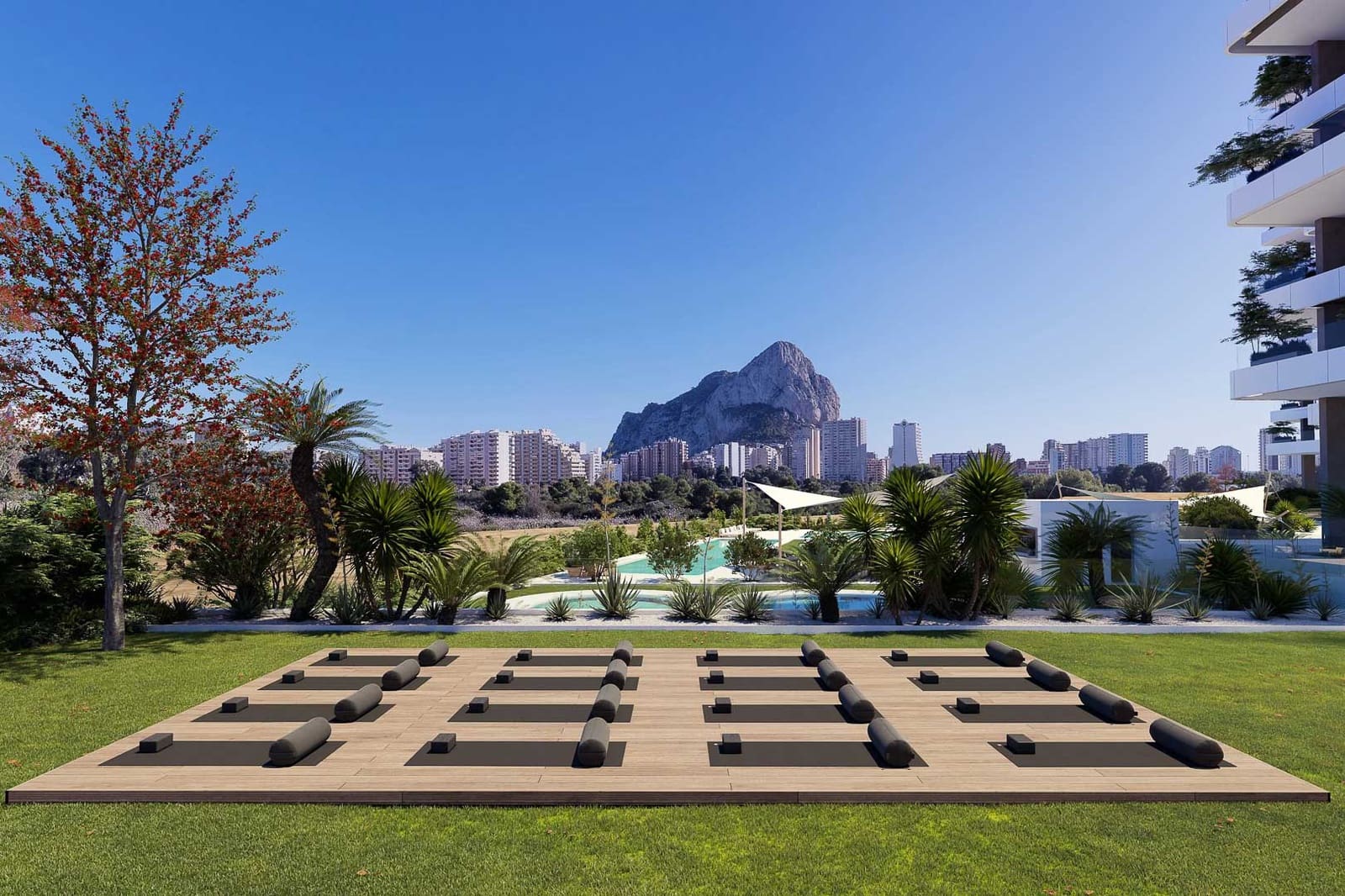 3 makuuhuone Huoneisto myytävänä paikassa Calpe / Calp mukana uima-altaan 
autotalli - 877 000 € (Ref: 8976097)