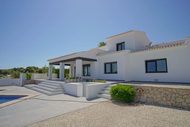 3 makuuhuone Huvila myytävänä paikassa Benimeit - Tabaira, Teulada-Moraira mukana uima-altaan - 1 440 000 € (Ref: 9133655)