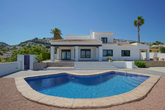 3 makuuhuone Huvila myytävänä paikassa Benimeit - Tabaira, Teulada-Moraira mukana uima-altaan - 1 440 000 € (Ref: 9133655)