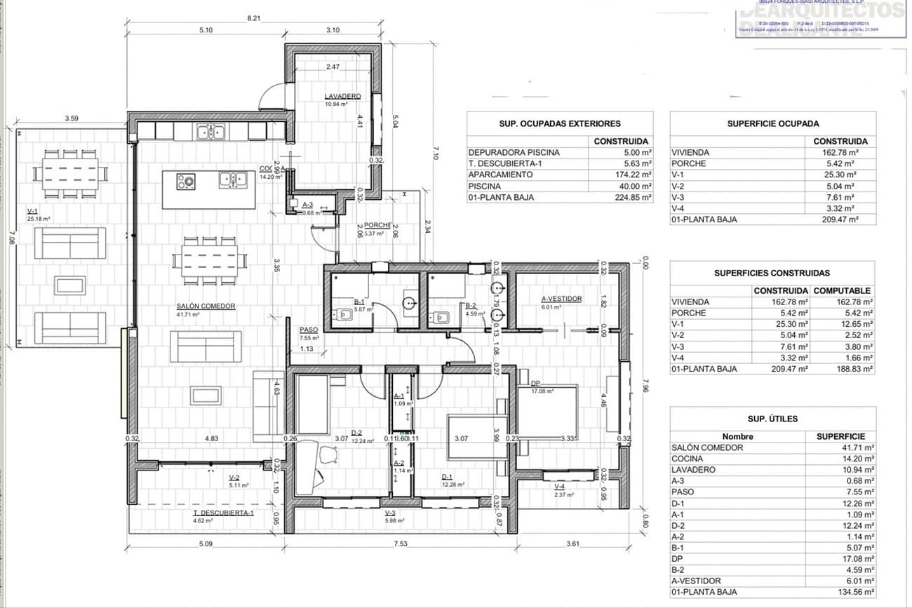 3 soveværelse Villa til salg i Beniarbeig med swimmingpool garage - € 875.000 (Ref: 9210474)