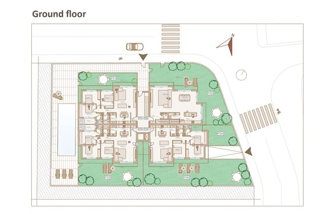 Apartamento de 3 habitaciones en Centro ciudad, Javea / Xàbia en venta con piscina - 428.000 € (Ref: 9239316)