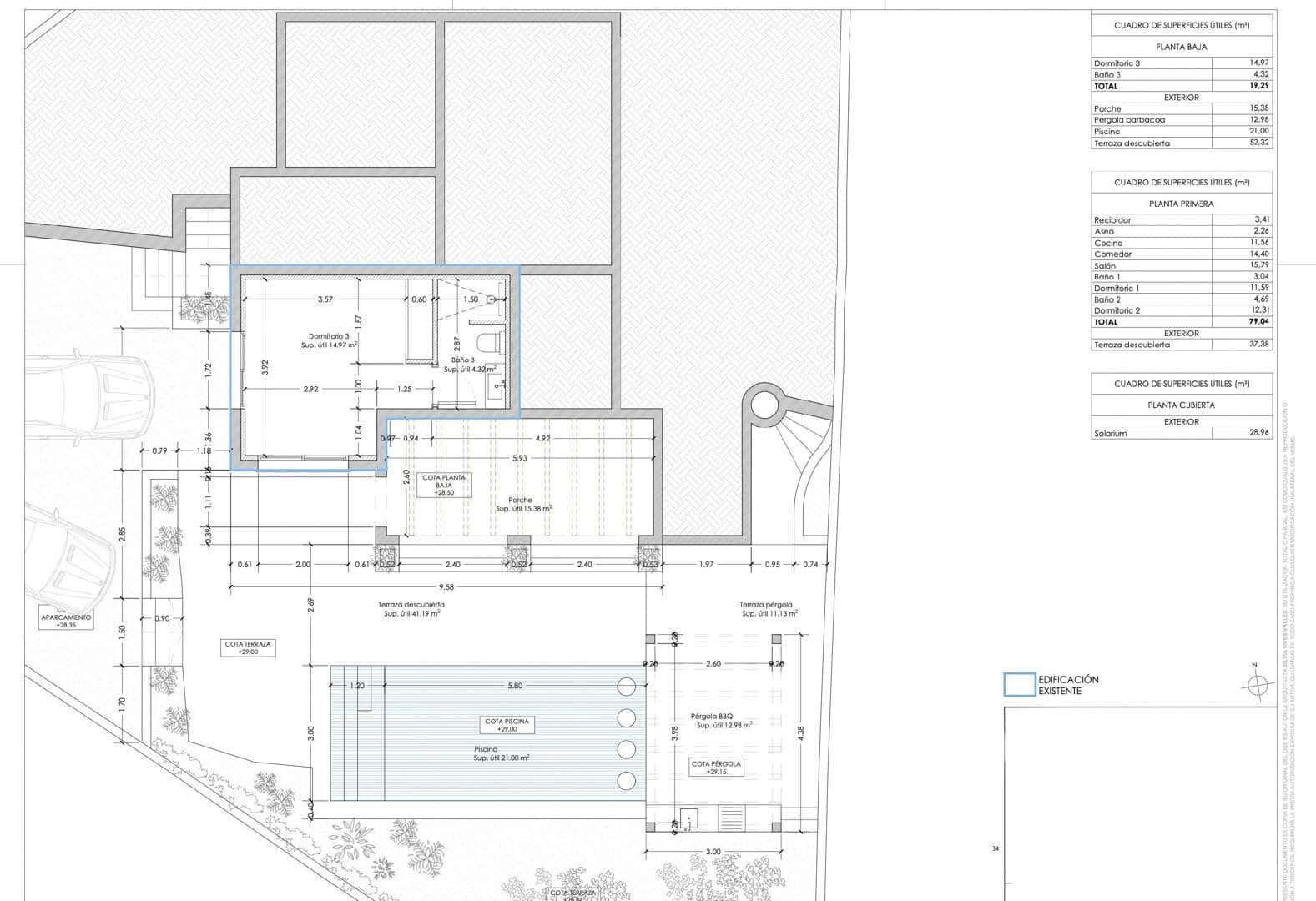 3 soverom Villa til salgs i Benissa med svømmebasseng - € 795 000 (Ref: 9761047)