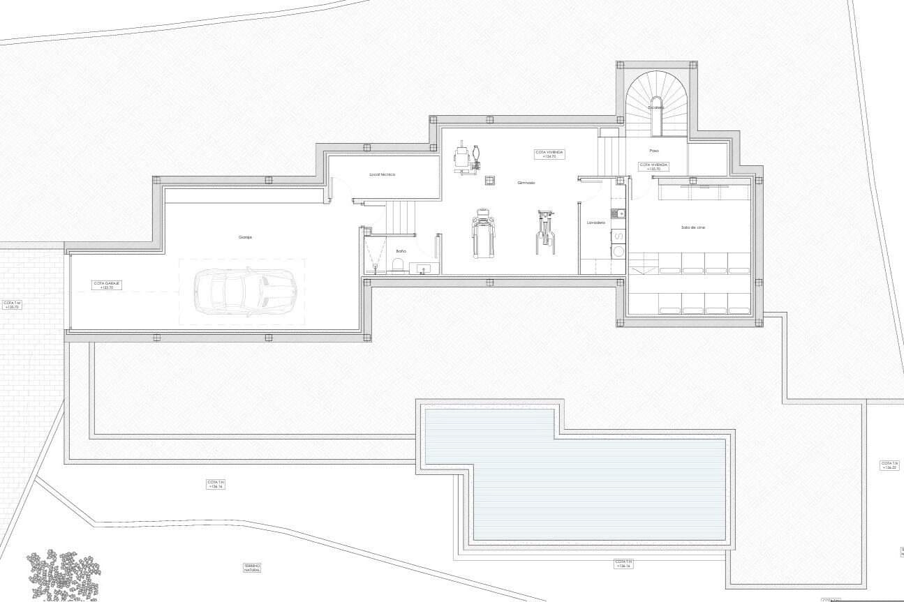 4 soverom Villa til salgs i Benissa med svømmebasseng garasje - € 2 995 000 (Ref: 9761071)