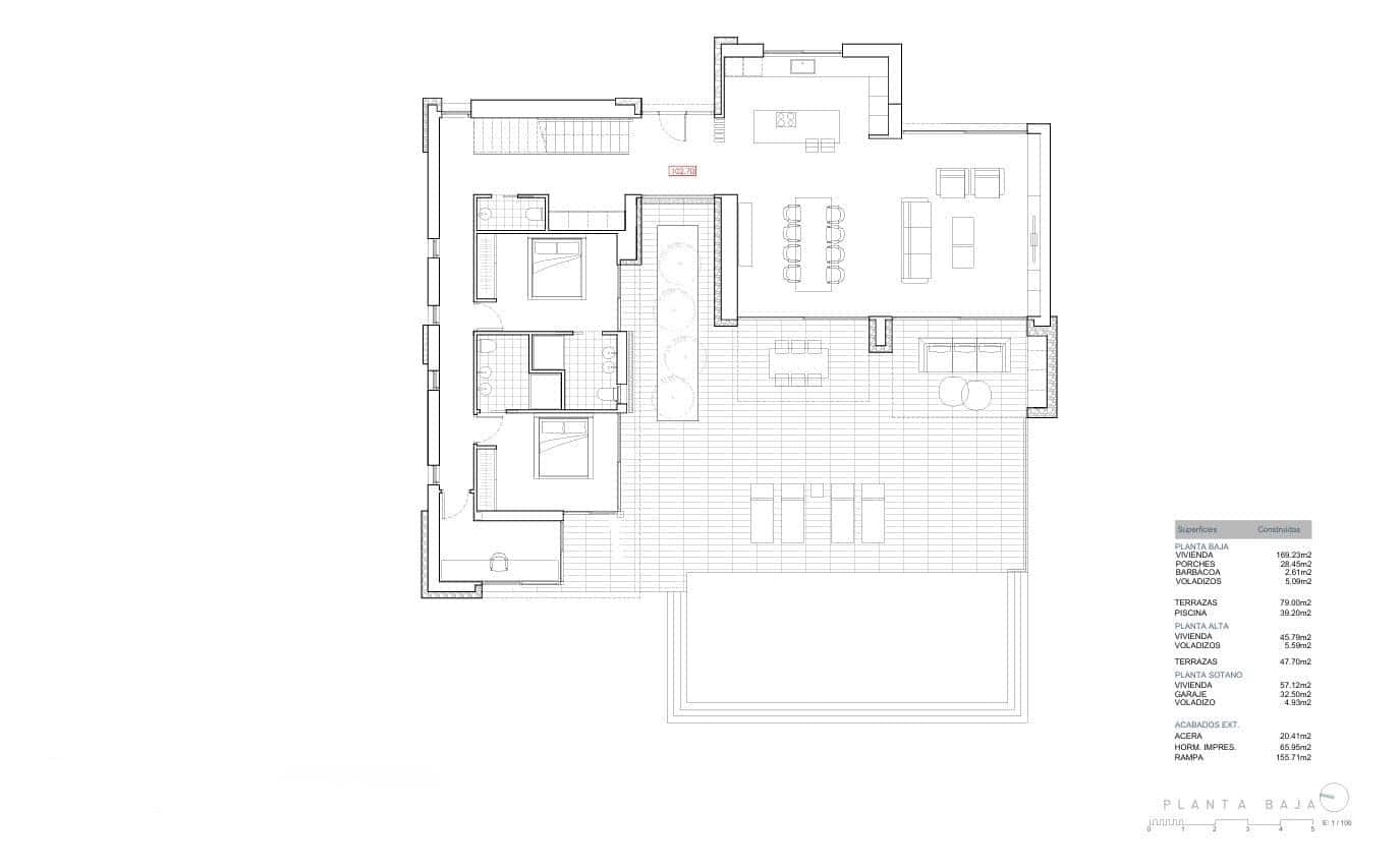 3 soverom Villa til salgs i Benissa med svømmebasseng garasje - € 1 890 000 (Ref: 9761081)