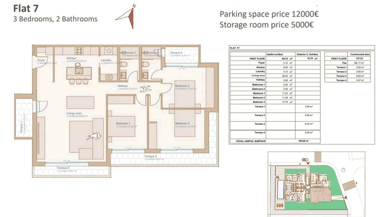 3 bedroom Apartment for sale in Javea / Xabia with pool - € 428,000 (Ref: 9761086)