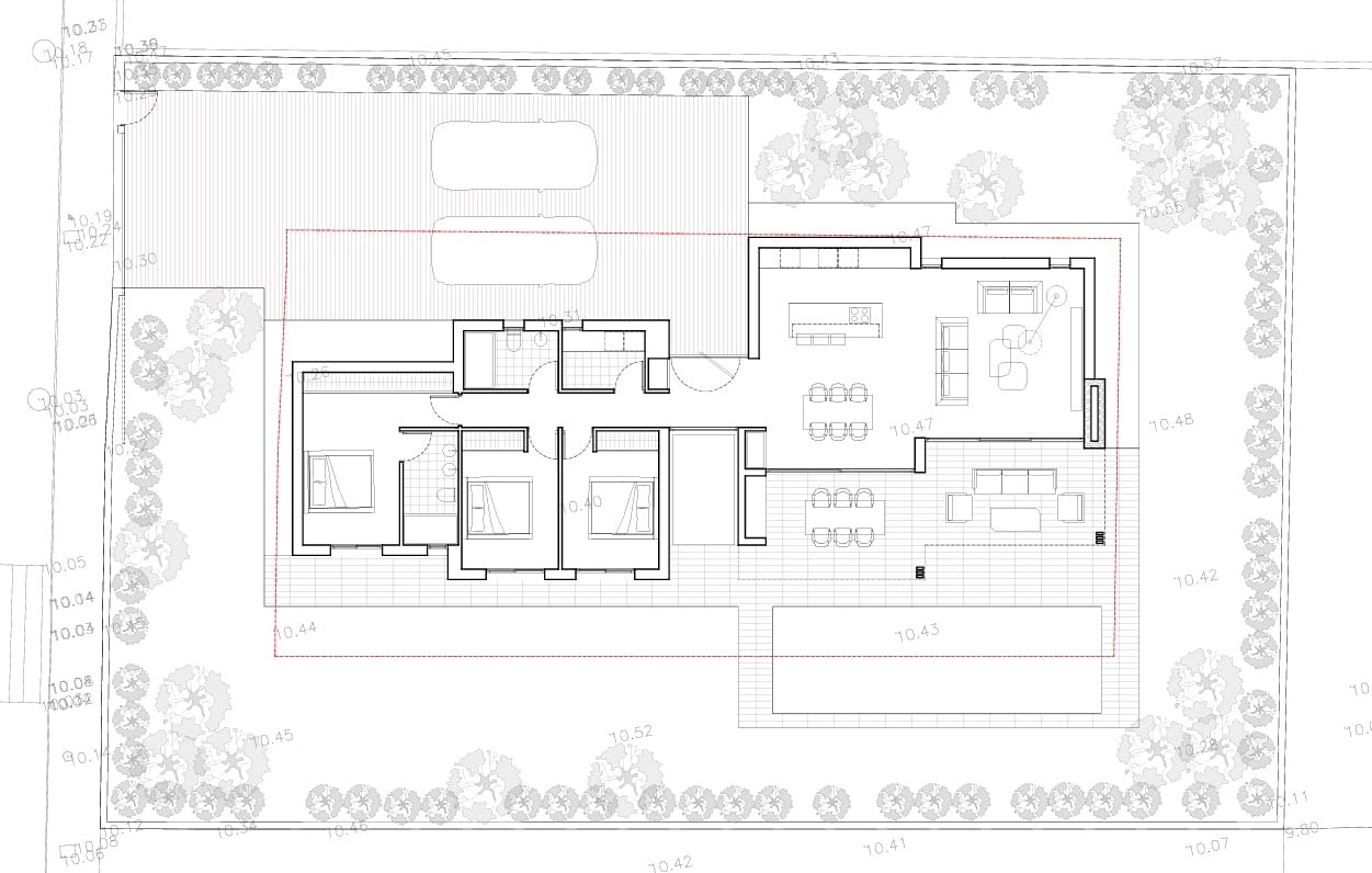 3 sypialnia Willa na sprzedaż w Calpe / Calp z basenem - 1 190 000 € (Ref: 9761101)