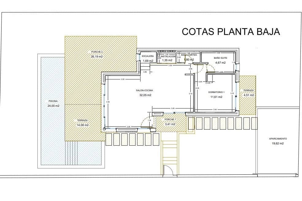 3 slaapkamer Villa te koop in Alcalali / Alcanali met zwembad - € 530.000 (Ref: 9761111)