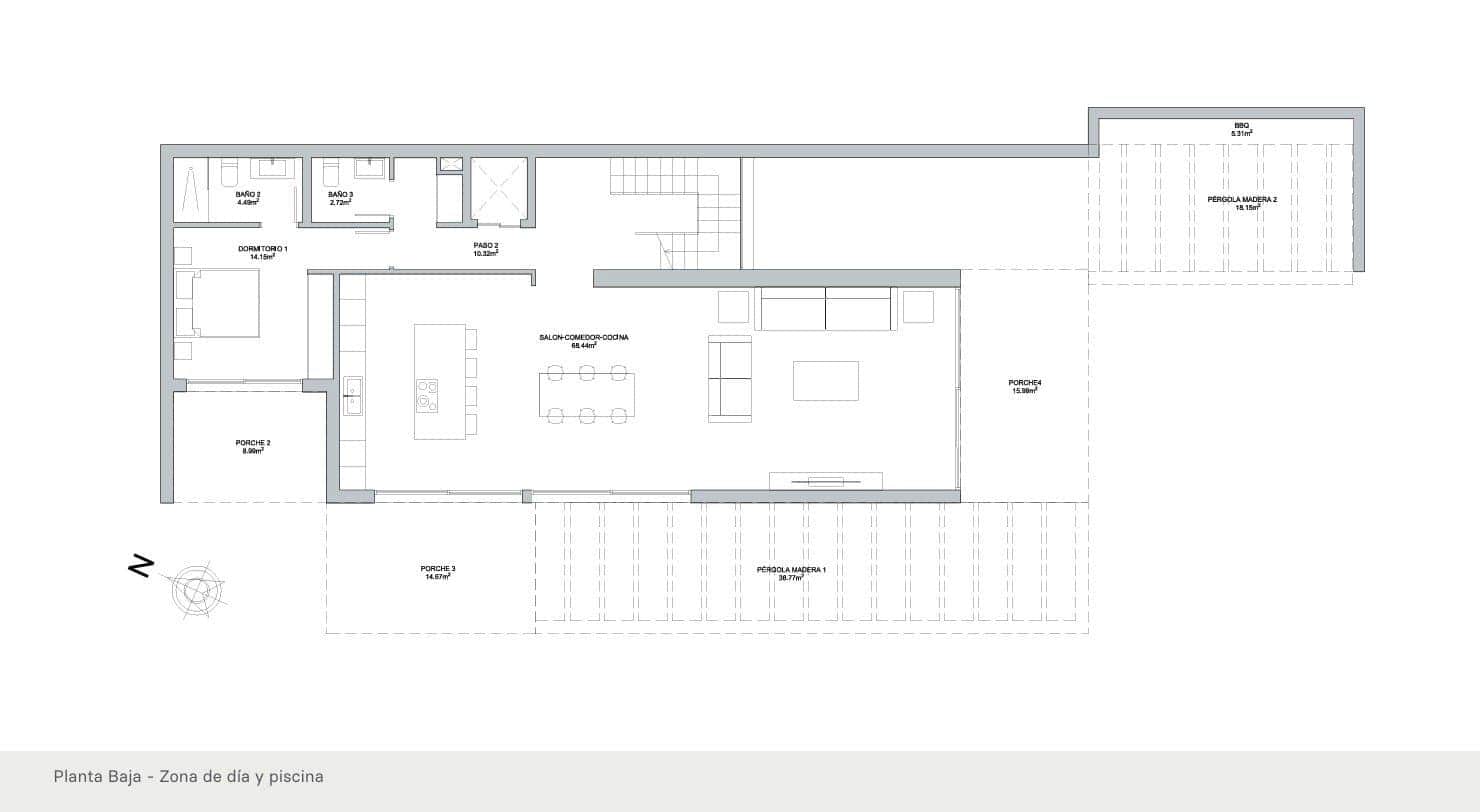 4 soverom Villa til salgs i Benissa med svømmebasseng garasje - € 2 995 000 (Ref: 9761118)