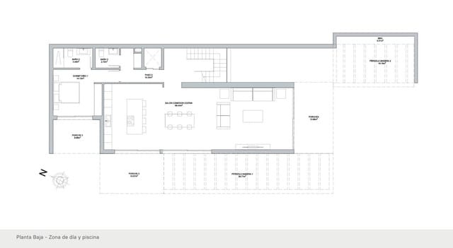 4 soverom Villa til salgs i Benissa med svømmebasseng garasje - € 2 995 000 (Ref: 9761118)