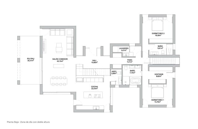 4 sypialnia Willa na sprzedaż w Teulada Pueblo, Teulada-Moraira z basenem garażem - 2 985 000 € (Ref: 9761120)