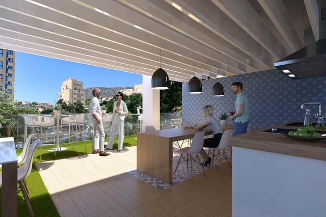 3 chambre Appartement à vendre à Manzanera - Tosal, Calpe / Calp avec piscine garage - 479 000 € (Ref: 9761127)