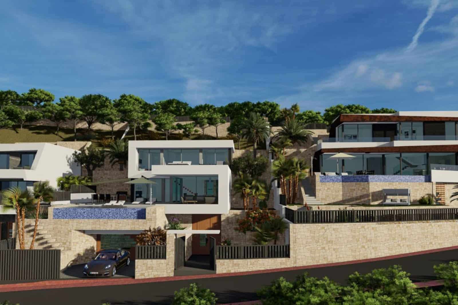 Chalet de 4 habitaciones en Calpe / Calp en venta con piscina - 1.690.000 € (Ref: 9761131)