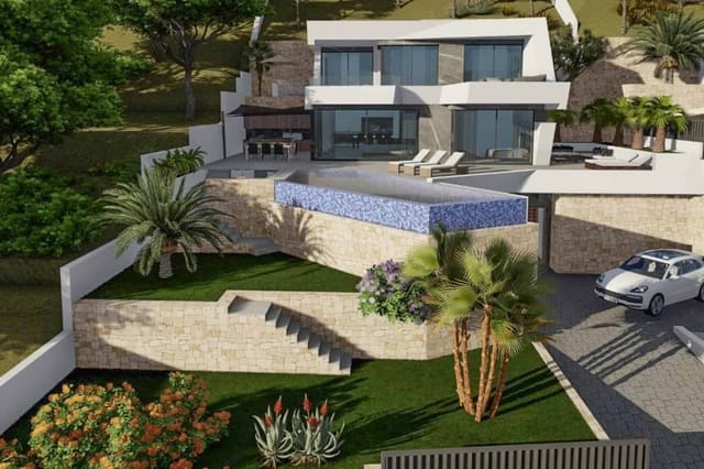 Chalet de 4 habitaciones en Maryvilla, Calpe / Calp en venta con piscina - 1.690.000 € (Ref: 9761131)
