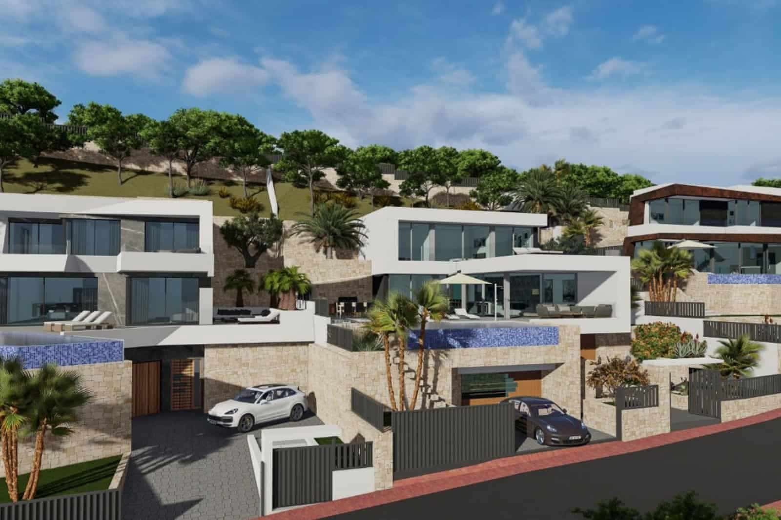 Chalet de 4 habitaciones en Calpe / Calp en venta con piscina - 1.690.000 € (Ref: 9761131)
