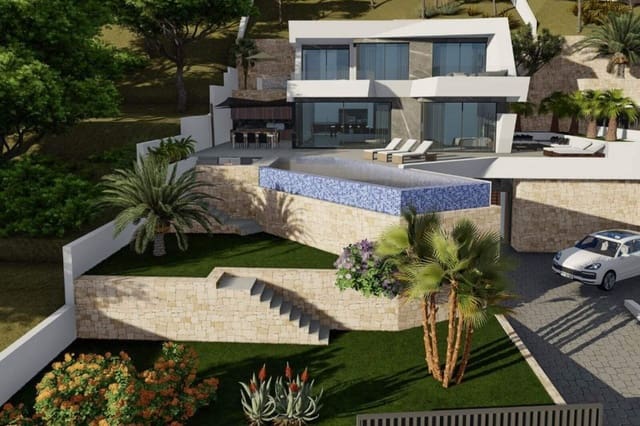 Chalet de 4 habitaciones en Maryvilla, Calpe / Calp en venta con piscina - 1.690.000 € (Ref: 9761131)