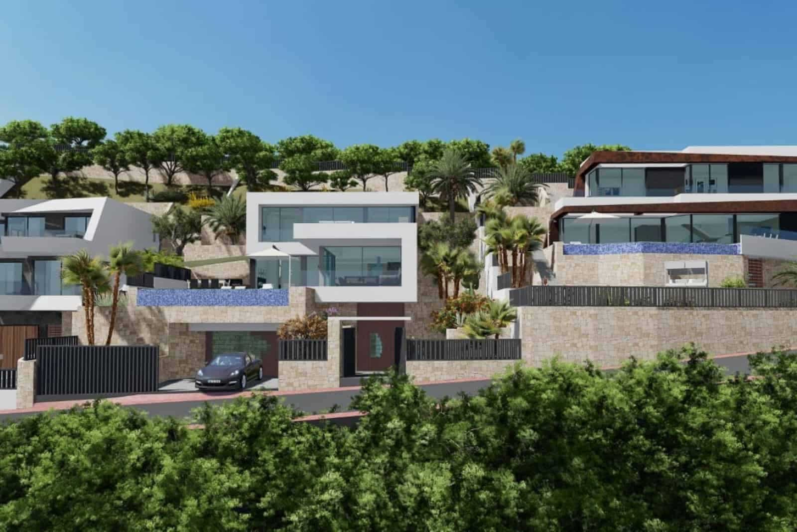Chalet de 4 habitaciones en Calpe / Calp en venta con piscina - 1.690.000 € (Ref: 9761131)