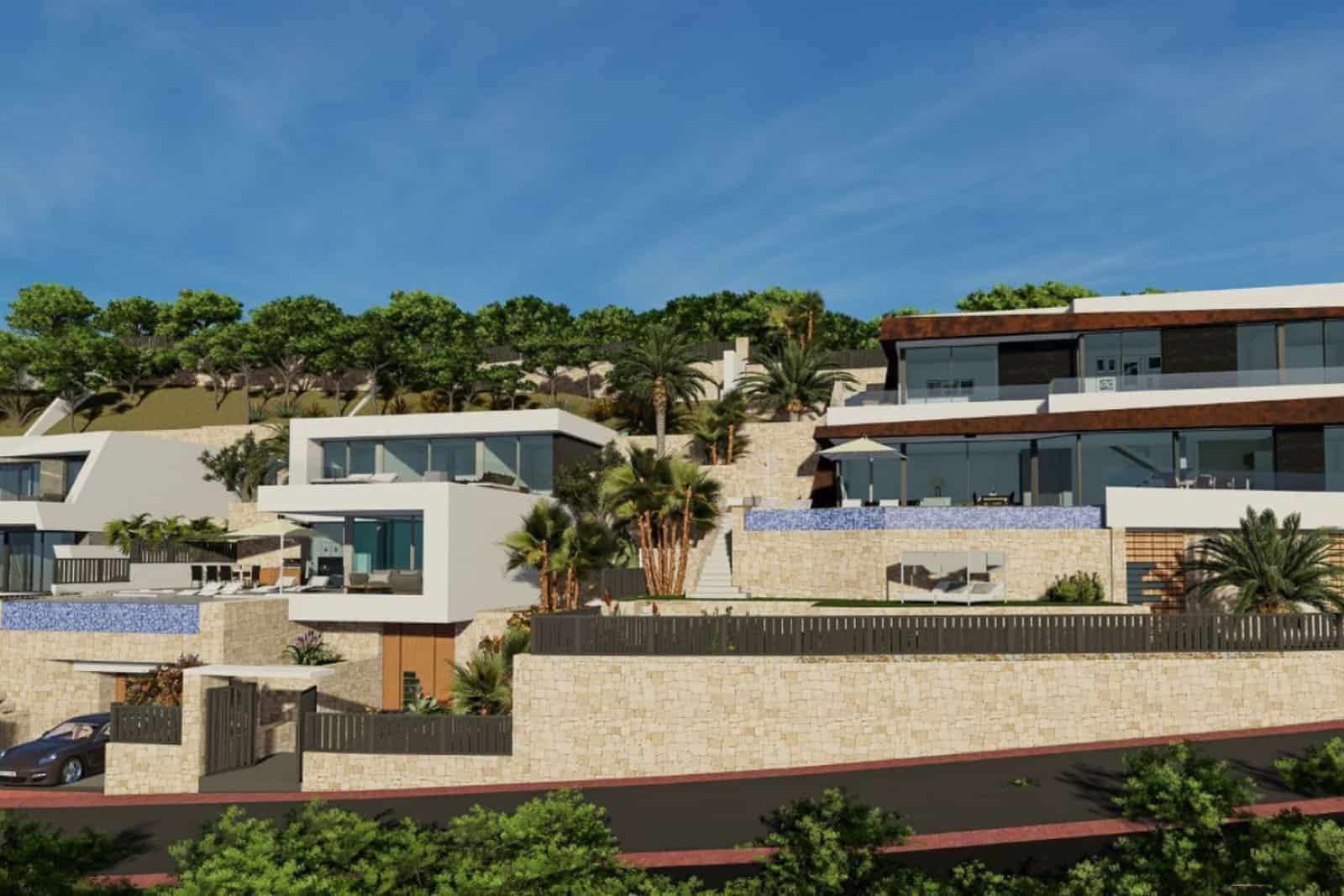 Chalet de 4 habitaciones en Calpe / Calp en venta con piscina - 1.690.000 € (Ref: 9761131)