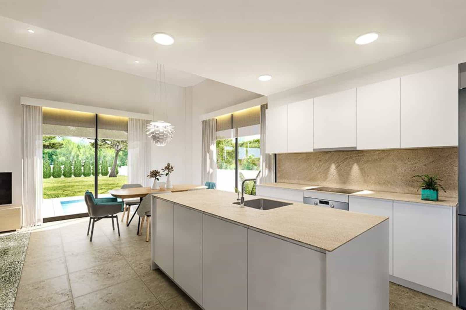 3 makuuhuone Huvila myytävänä paikassa Finestrat mukana uima-altaan - 890 000 € (Ref: 9761138)