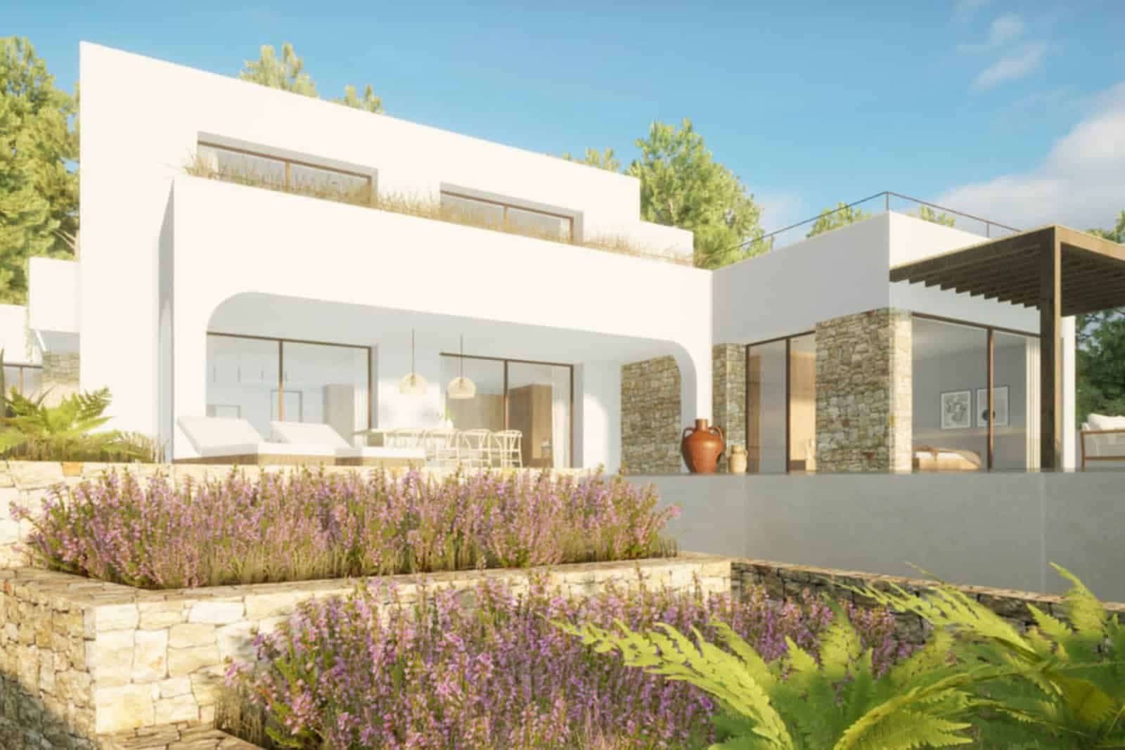 4 soverom Villa til salgs i Moraira med svømmebasseng garasje - € 2 264 000 (Ref: 9761170)