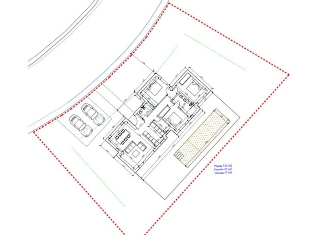 3 chambre Villa/Maison à vendre à Monte Solana, Pedreguer avec piscine - 625 000 € (Ref: 9761195)