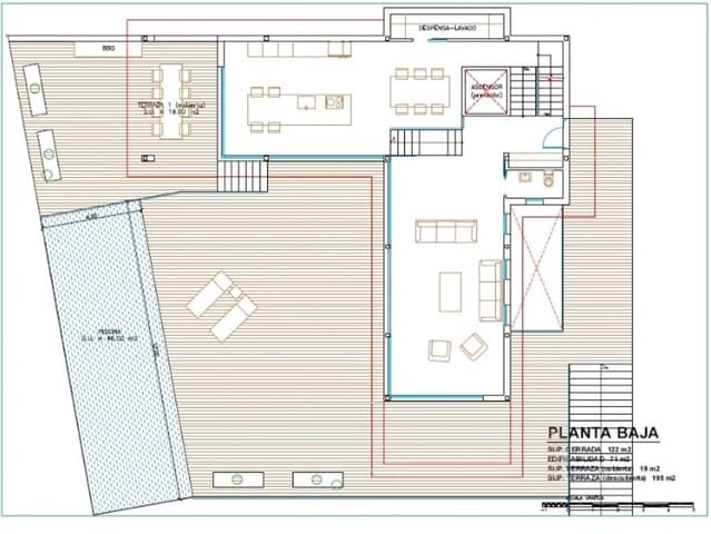 4 makuuhuone Huvila myytävänä paikassa Portichol - Balcón al Mar, Javea / Xàbia mukana uima-altaan 
autotalli - 3 150 000 € (Ref: 9761217)