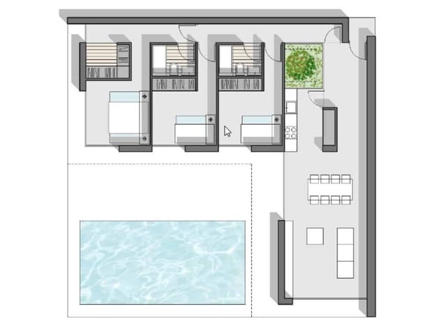 3 sypialnia Willa na sprzedaż w Monte Solana, Pedreguer z basenem - 645 000 € (Ref: 9761233)