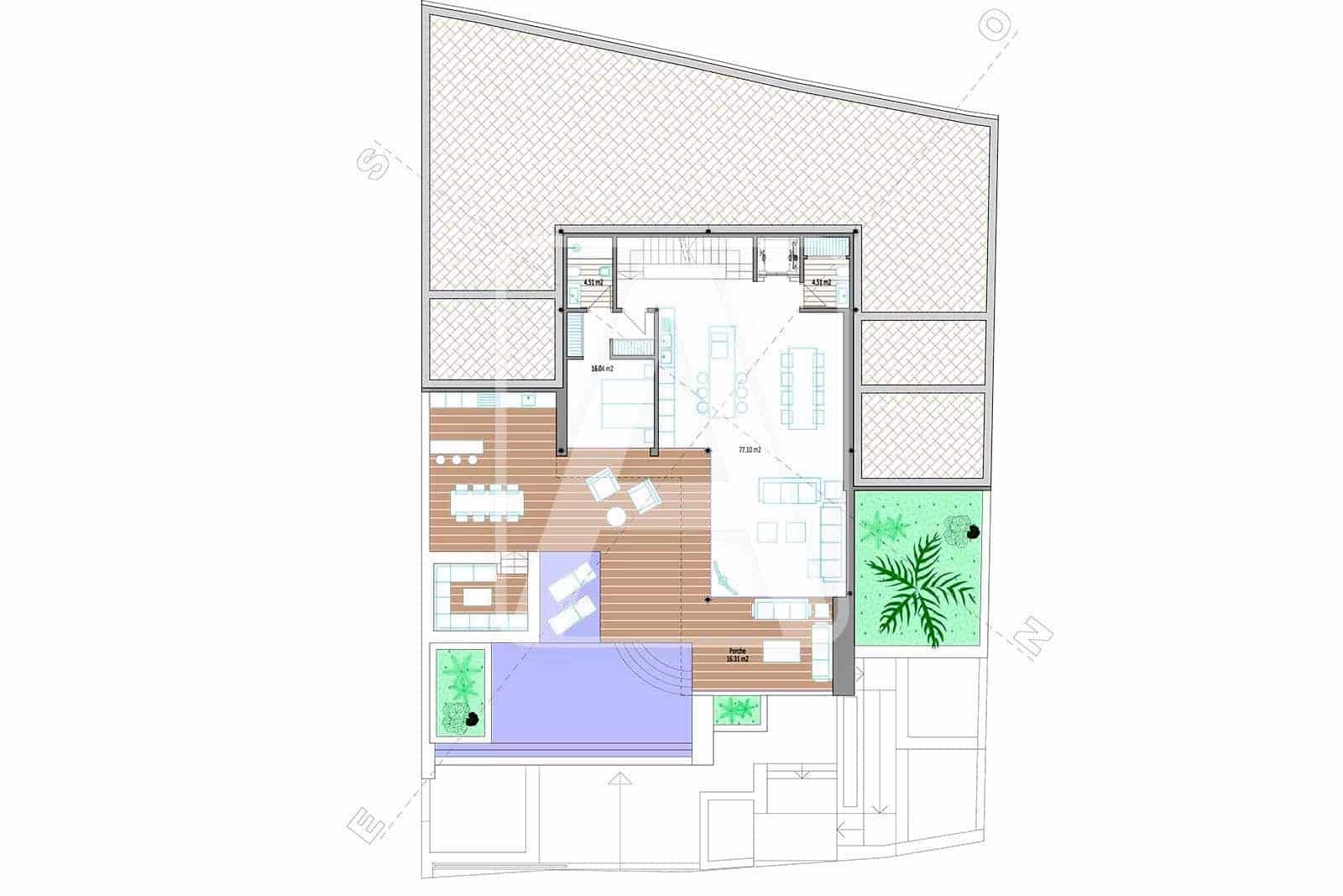 4 sypialnia Willa na sprzedaż w Calpe / Calp z basenem garażem - 1 550 000 € (Ref: 9761237)