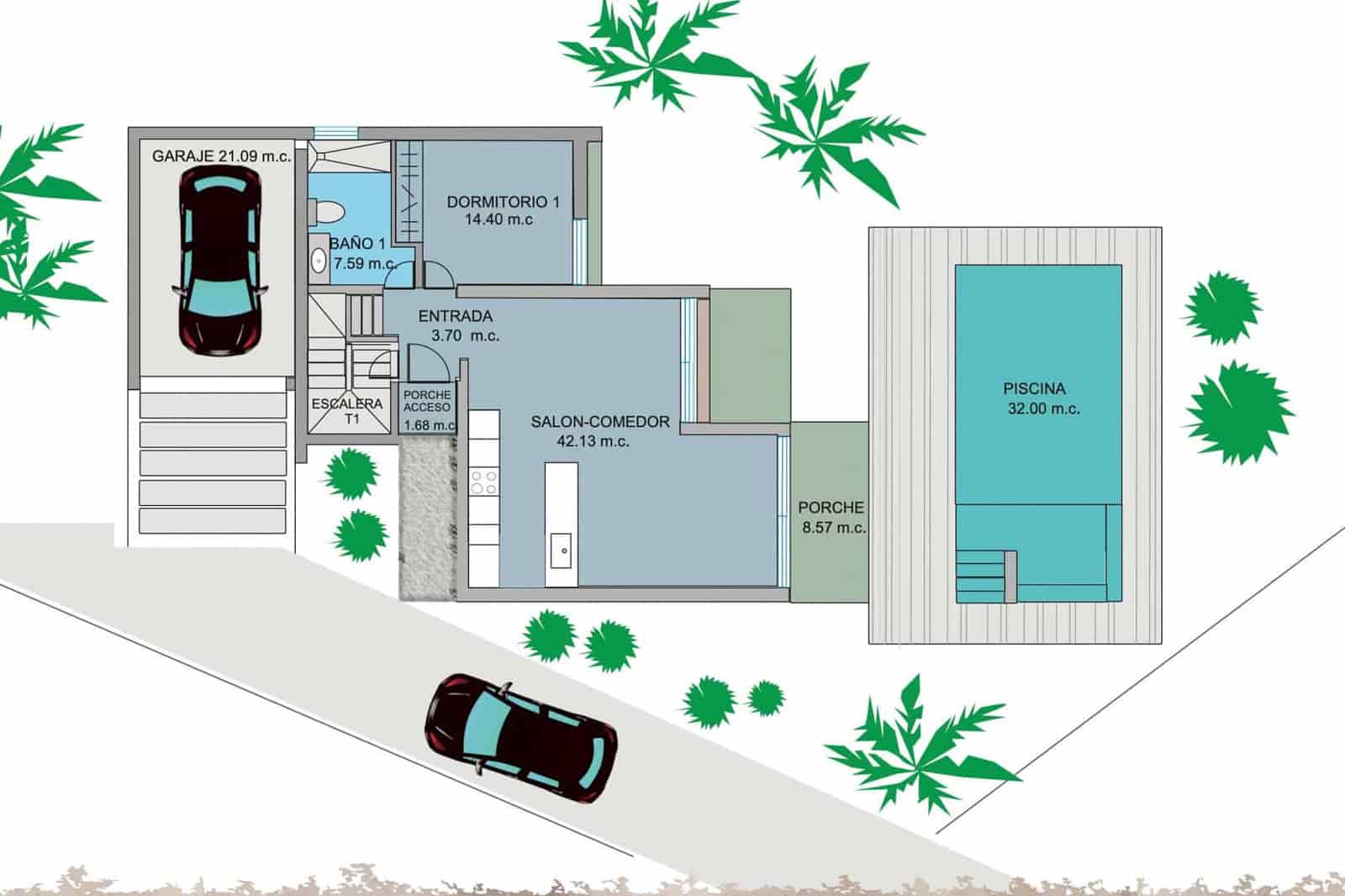 3 Zimmer Villa zu verkaufen in Benissa mit Pool Garage - 1.175.000 € (Ref: 9809793)