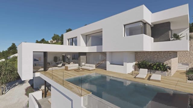3 sovrum Villa till salu i Cumbre del Sol, Benitachell / Benitatxell med pool - 2 148 500 € (Ref: 9848352)