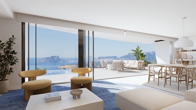 4 soveværelse Villa til salg i Cumbre del Sol, Benitachell / Benitatxell med swimmingpool - € 2.605.000 (Ref: 9991967)