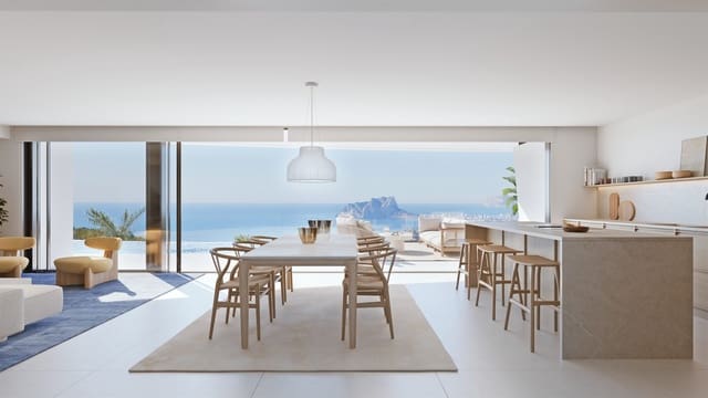 4 soveværelse Villa til salg i Cumbre del Sol, Benitachell / Benitatxell med swimmingpool - € 2.605.000 (Ref: 9991967)