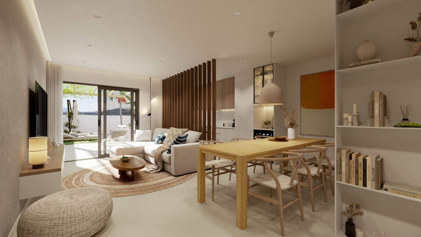 3 camera da letto Villetta Bifamiliare in vendita in Amarilla Golf con garage - 542.398 € (Rif: 9389952)