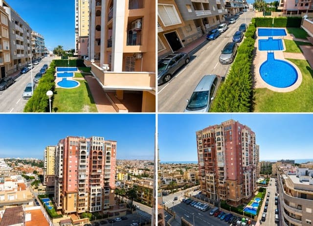 3 quarto Apartamento para venda em Playa de los Locos, Torrevieja com piscina - 255 000 € (Ref: 9798310)