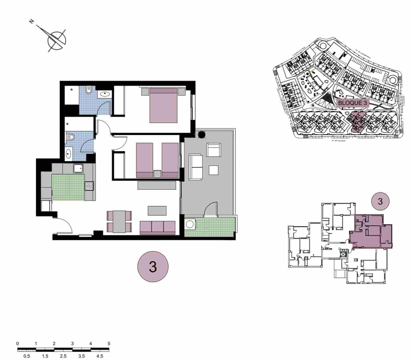 2 sovrum Lägenhet till salu i Pilar de la Horadada med pool garage - 255 000 € (Ref: 10127396)