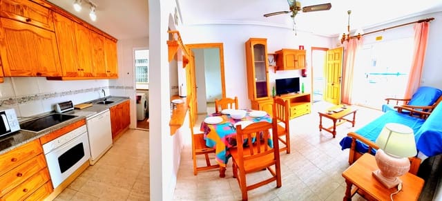 2 makuuhuone Ranta-asunto vuokrattavana paikassa El Playazo, Vera mukana uima-altaan 
autotalli - 750 € (Ref: 9467605)