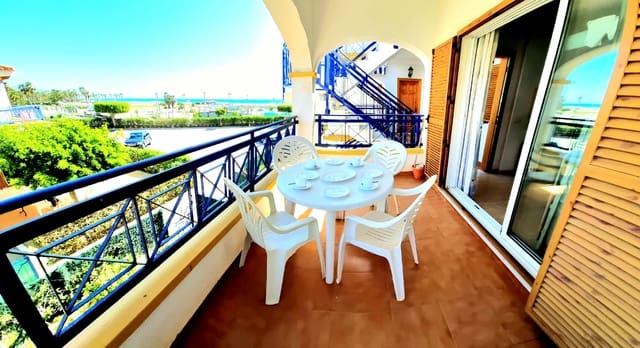 Apartamento Playa de 2 habitaciones en El Playazo, Vera en alquiler con piscina garaje - 650 € (Ref: 9469010)