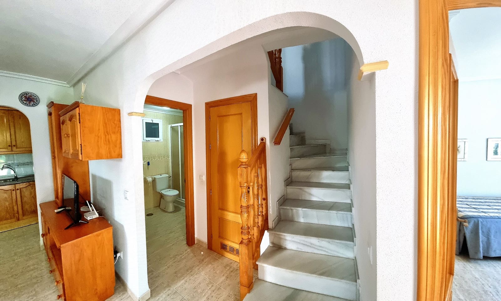 3 soveværelse Strandlejlighed til leje i Vera med swimmingpool garage - € 825 (Ref: 9471331)