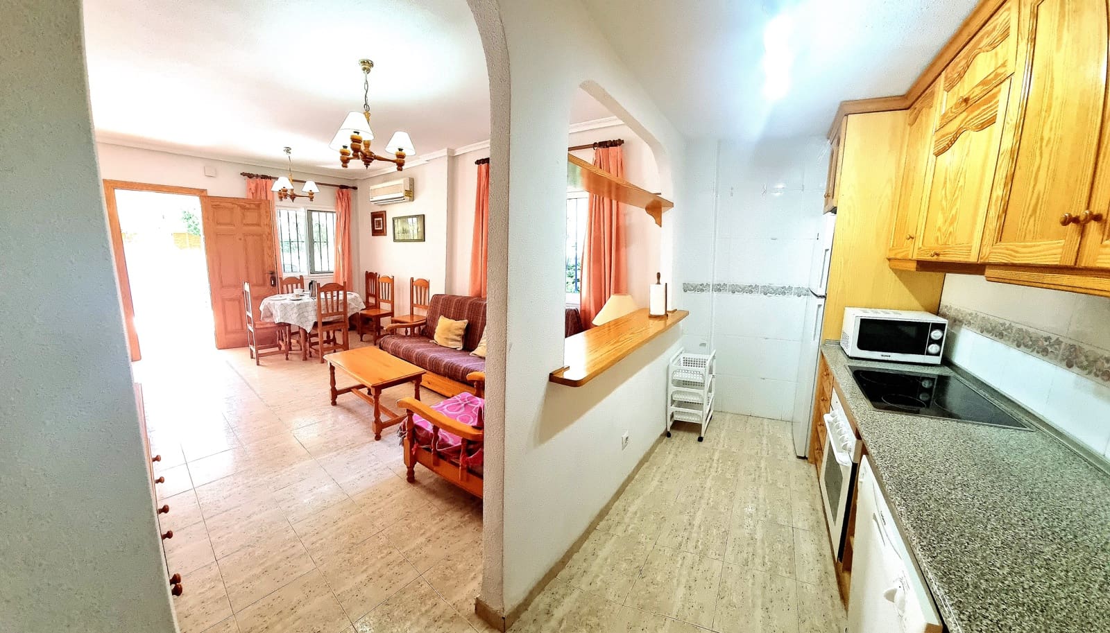 3 soveværelse Strandlejlighed til leje i Vera med swimmingpool garage - € 825 (Ref: 9471331)