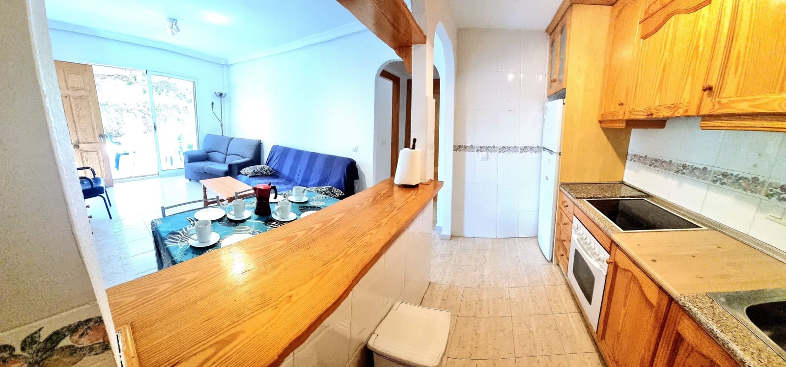 2 sovrum Strandlägenhet att hyra i Vera med pool garage - 750 € (Ref: 9476264)