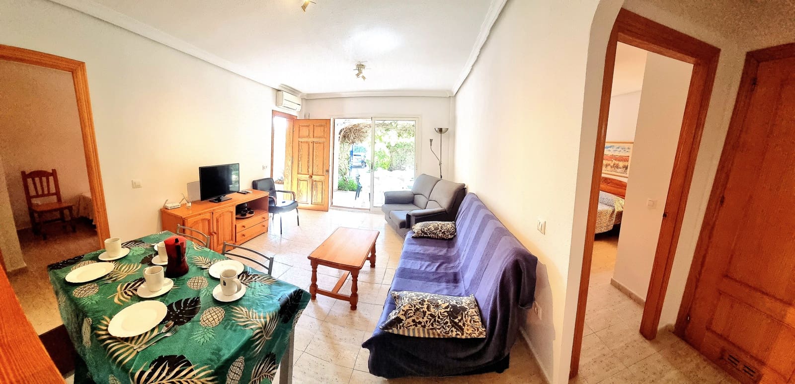 2 sovrum Strandlägenhet att hyra i Vera med pool garage - 750 € (Ref: 9476264)