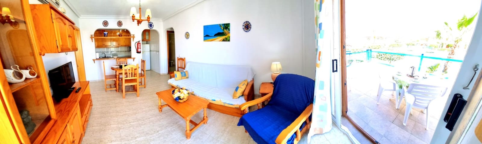 2 bedroom Beach Apartment for rent in Vera with pool garage - € 600 (Ref: 9543899)