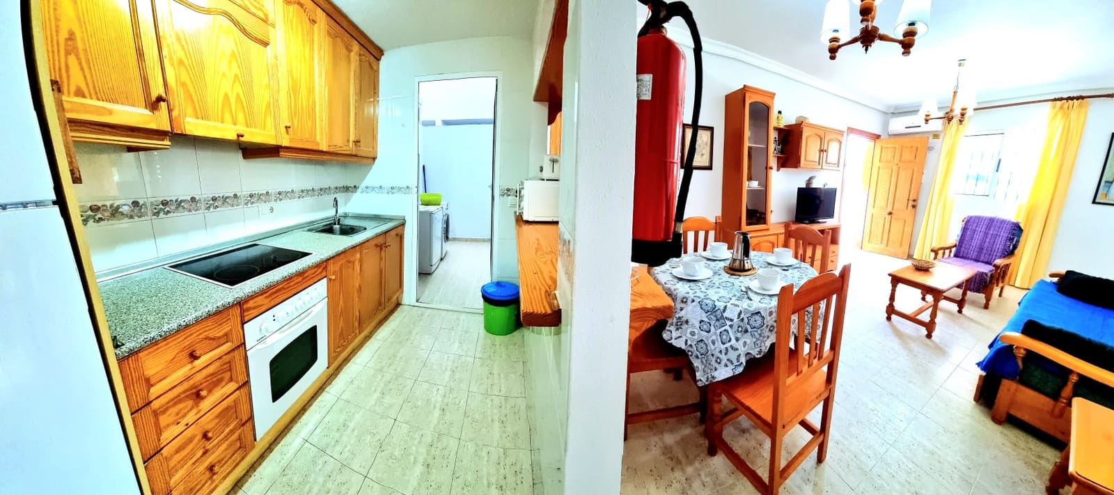 2 Zimmer Strandapartment zu vermieten in Vera mit Pool Garage - 750 € (Ref: 9602691)