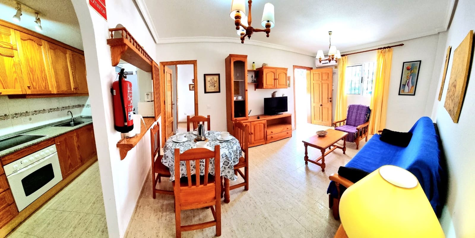 2 Zimmer Strandapartment zu vermieten in Vera mit Pool Garage - 750 € (Ref: 9602691)