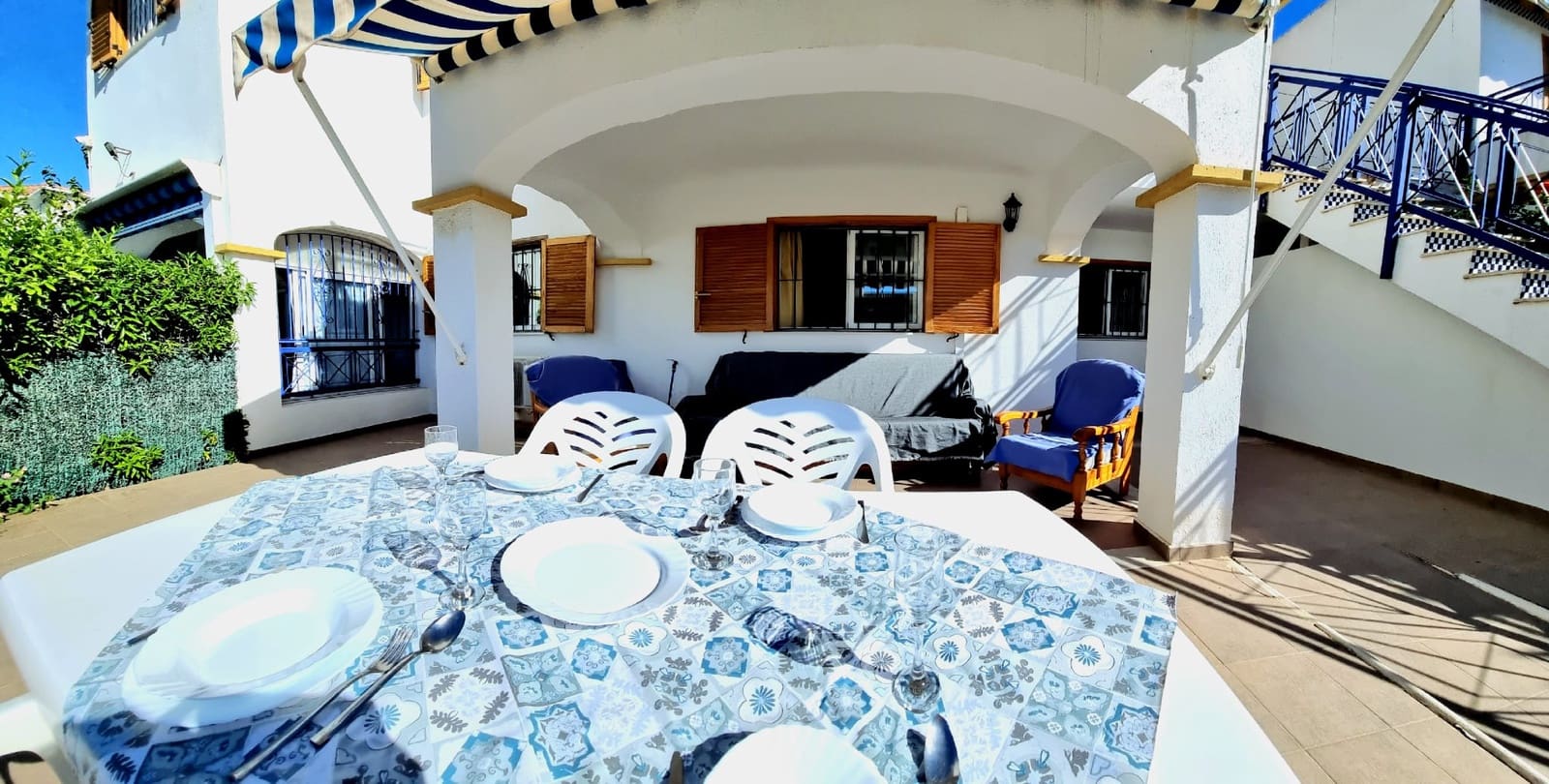 2 Zimmer Strandapartment zu vermieten in Vera mit Pool Garage - 750 € (Ref: 9602691)