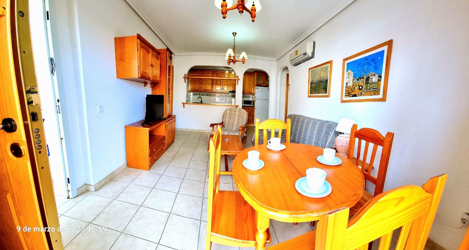 2 Zimmer Strandapartment zu vermieten in Vera mit Pool Garage - 775 € (Ref: 9709110)