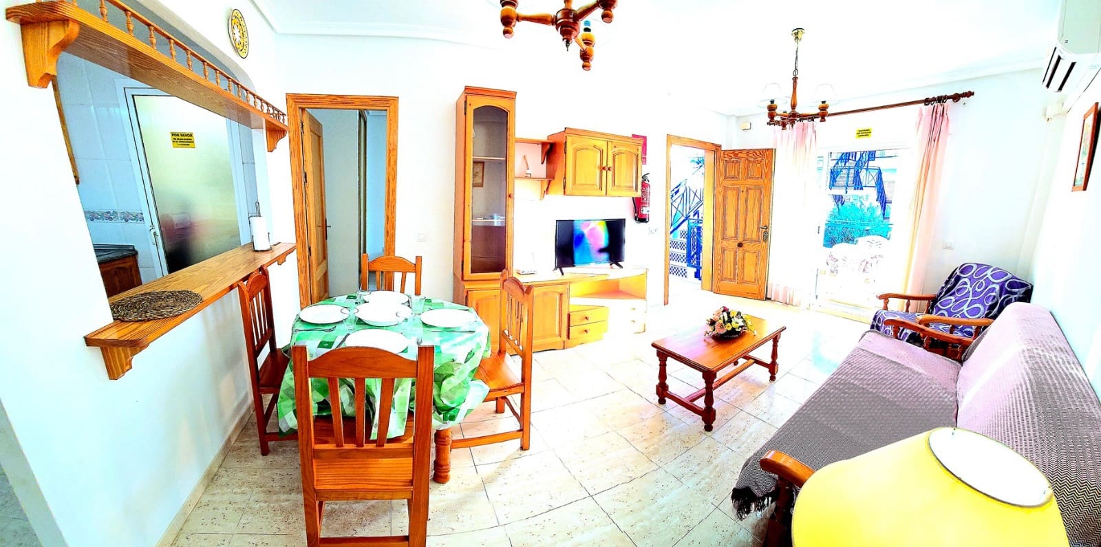 2 bedroom Beach Apartment for rent in Vera with pool garage - € 725 (Ref: 9716714)