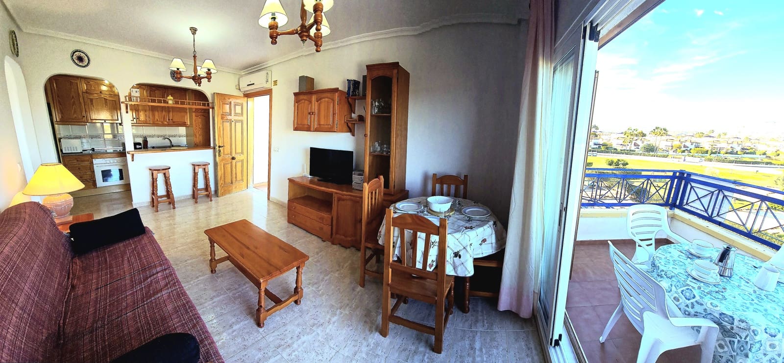 2 soverom Strandleiligheter til leie i Vera med svømmebasseng garasje - € 800 (Ref: 9984056)
